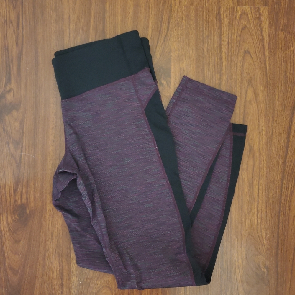 CUTE Purple Exercising Leggings